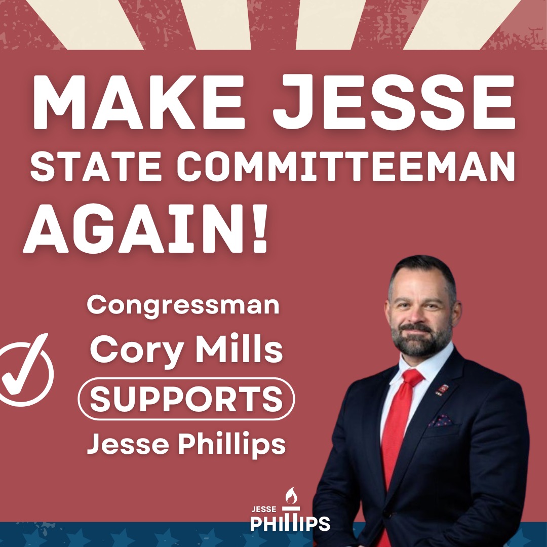 RPOF Vice Chairman Jesse Phillips Endorsed by Popular Congressman Cory ...